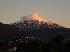 Sonneuntergang - Vulkan Villarrica um 22Uhr