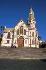 Kirche gebaut in France im Werkstadt von Gustav Eiffel komplett auf Eissen und durch die Estrecho de magallanes im Schiff nach Arica gebracht.