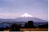 mit Blick auf Vulkan Osorno