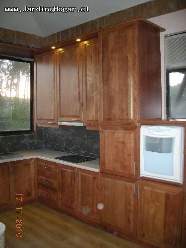 La Cocina fue planificada para un rendimiento optimo, aprovechando todo el espacio. 