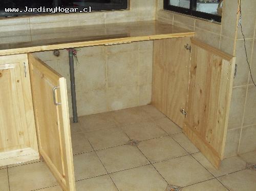 Mueble Living en Pino Radiata - Mueble Living en Pino Radiata con espacio especial para Lavadora y Secadora. Mueble Living en Pino Radiata con espacio especial para Lavadora y Secadora.