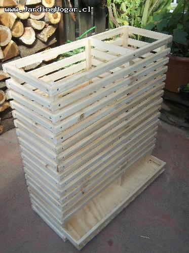 Caja especial para guardar Papas. Hecho en Pino Radiata con espacio para la circulacin de aire. Simple o doble para diferente especies. 