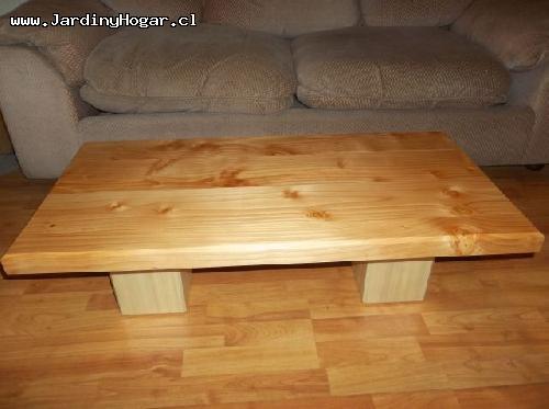 Mese de Centro en Pino Oregon - Hermoso Mesa de Centro en Pino Oregon con Laca de alta resistencia y dos Soporte en Alamo. Hermoso Mesa de Centro en Pino Oregon con Laca de alta resistencia y dos Soporte en Alamo.