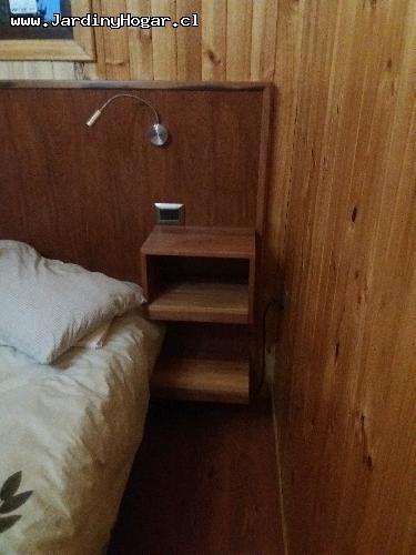 Respaldo de Cama - Respaldo de Cama
Respaldo de Cama en Melamina Aglomerado Lingue, con Lampara Led para leer y a cada lado por separado Luz Led indirecto debajo del velador. Cada Velador con su Enchufe y Interruptor. Velador hecho en Madera de Raulí. Más cambio de Ventana grande en una Ventana chico de PVC con Isotermo Panel. Respaldo de Cama
Respaldo de Cama en Melamina Aglomerado Lingue, con Lampara Led para leer y a cada lado por separado Luz Led indirecto debajo del velador. Cada Velador con su Enchufe y Interruptor. Velador hecho en Madera de Raulí. Más cambio de Ventana grande en una Ventana chico de PVC con Isotermo Panel.